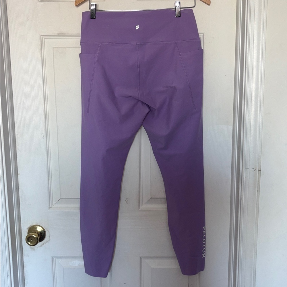 Peloton Cadent High Rise Pocket Leggings Purple Size XL - Picture 5 of 9